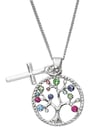 Rhodium Family Tree with Cross