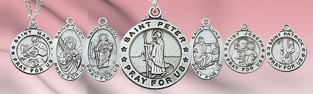 St Gerard Necklace for Pregnancy | Patron Saint of Pregnancy Charm Necklace  22 inch Stainless Steel Snake Chain by Dave The Bunny - Walmart.com